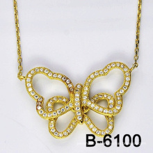Nouveau Design Fashion Jewelry Butterfly Pendentif Collier